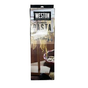 Weston Bamboo Pasta Drying Rack New